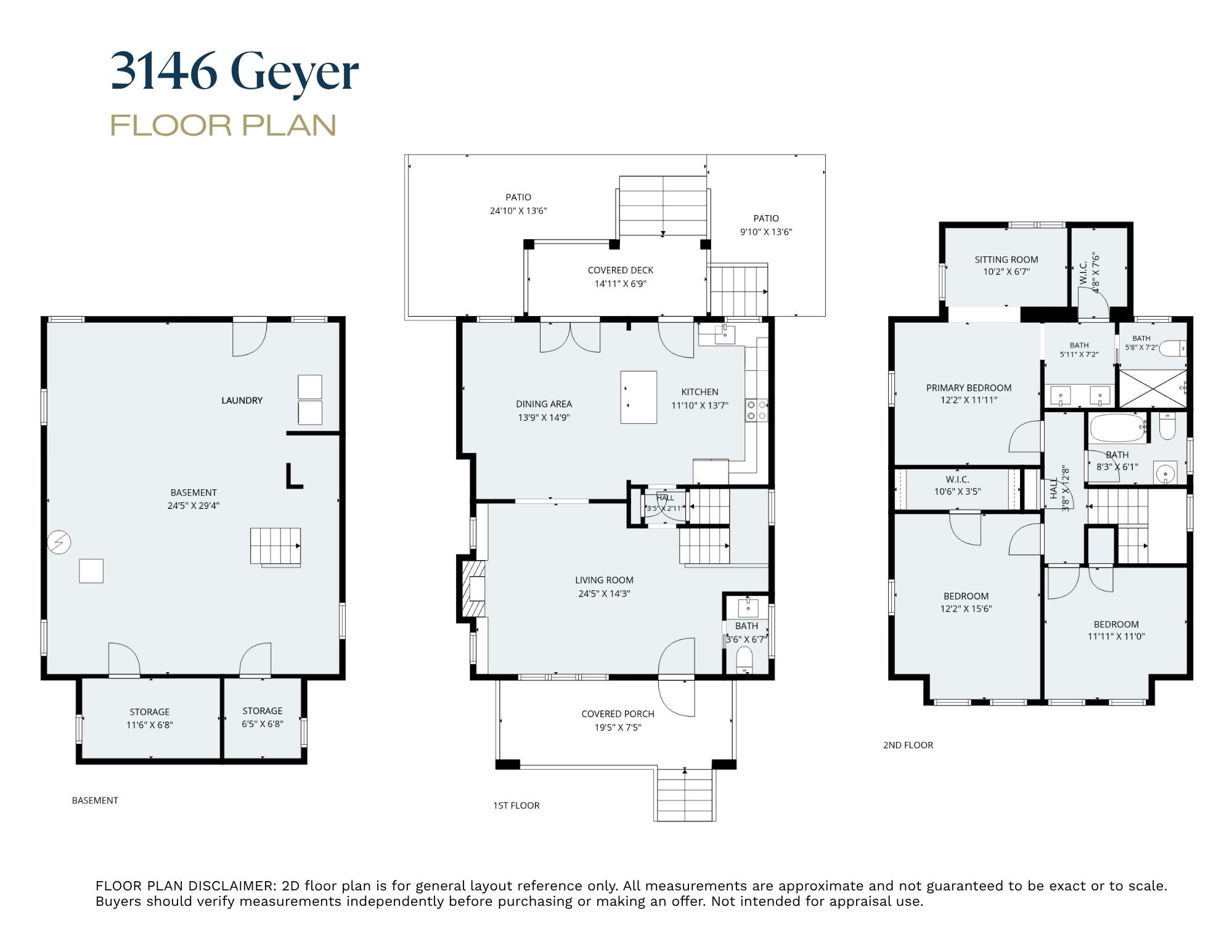 3146 Geyer Floorplan