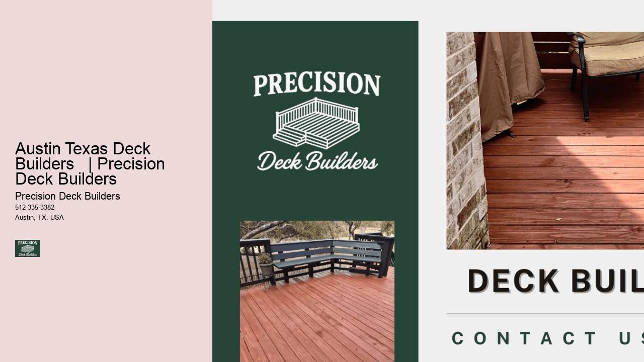 Austin Texas Deck Builders   | Precision Deck Builders