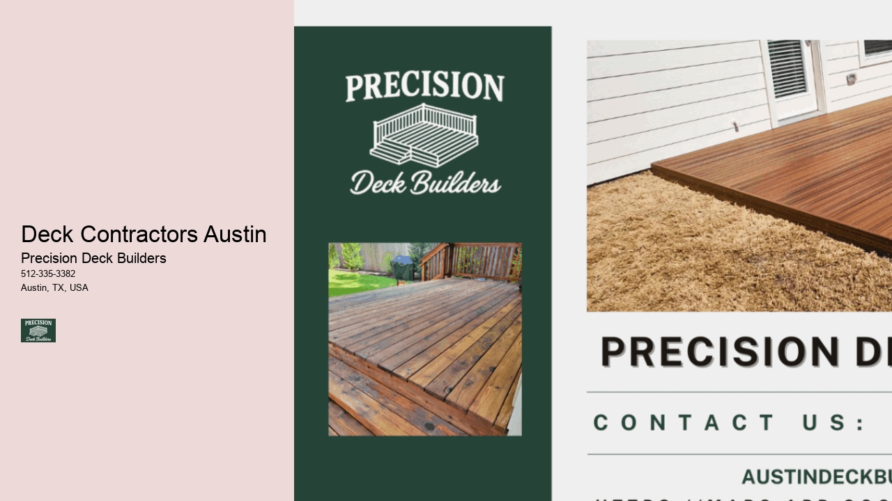 Deck Contractors Austin