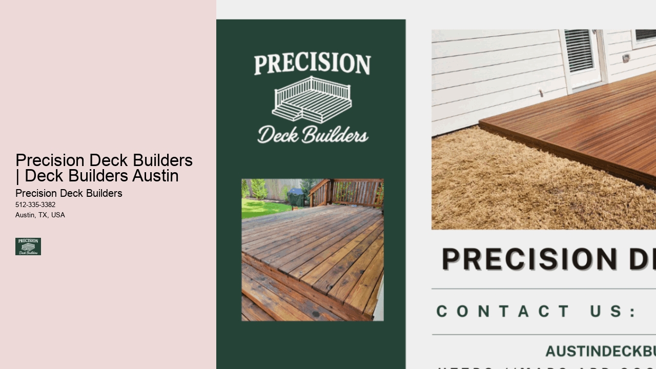 Precision Deck Builders | Deck Builders Austin