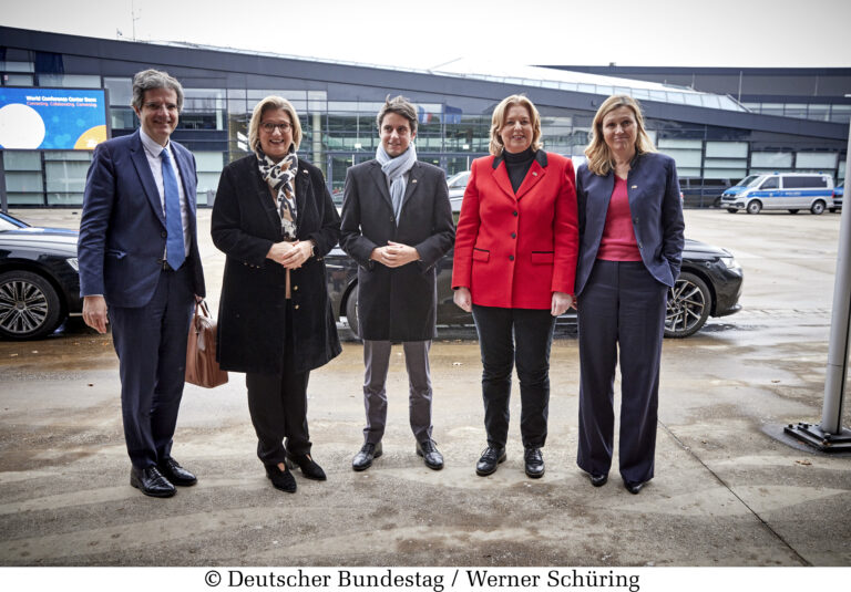 Session of the Franco-German Parliamentary Assembly held in Bonn