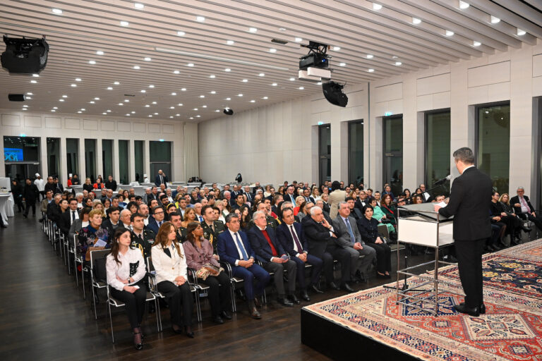 Homage in Berlin honouring the life of Heydar Aliyev 