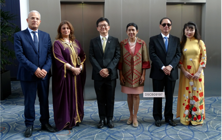 A Triple Ceremony of Merit for Parting Ambassadors