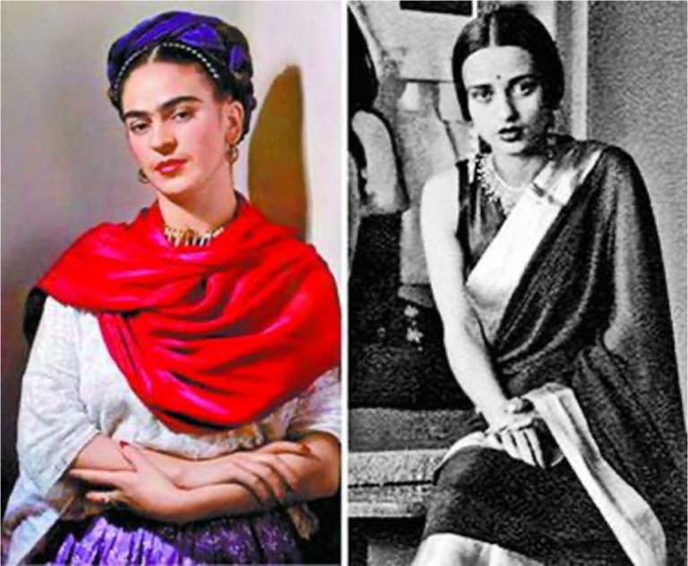 Frida and Amrita, Twins In Two Different Corners