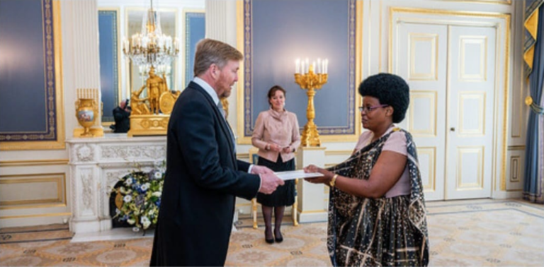 Burundi Presentation of Letters of Credence to His Majesty Willem Alexander, King of the Netherlands