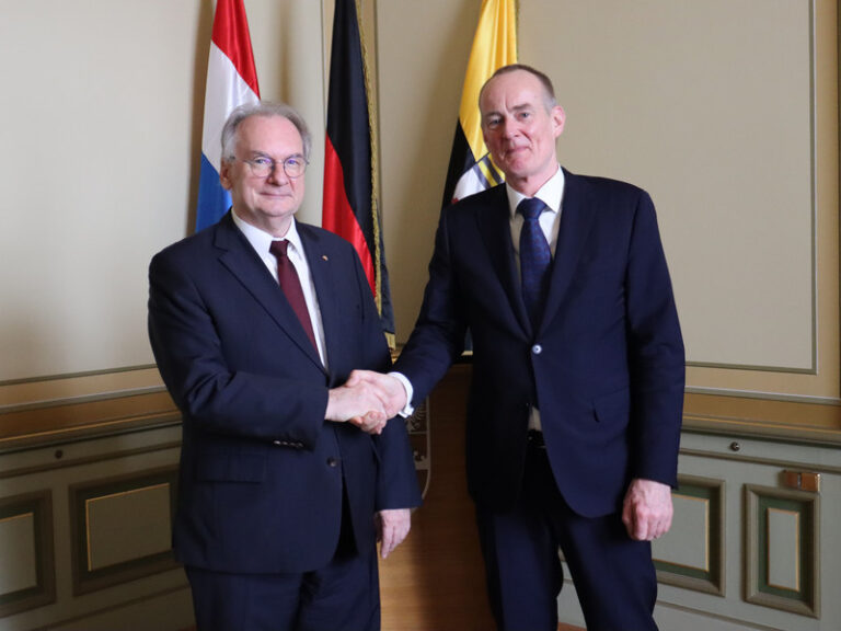 Ronald van Roeden reinforces ties with Saxony-Anhalt