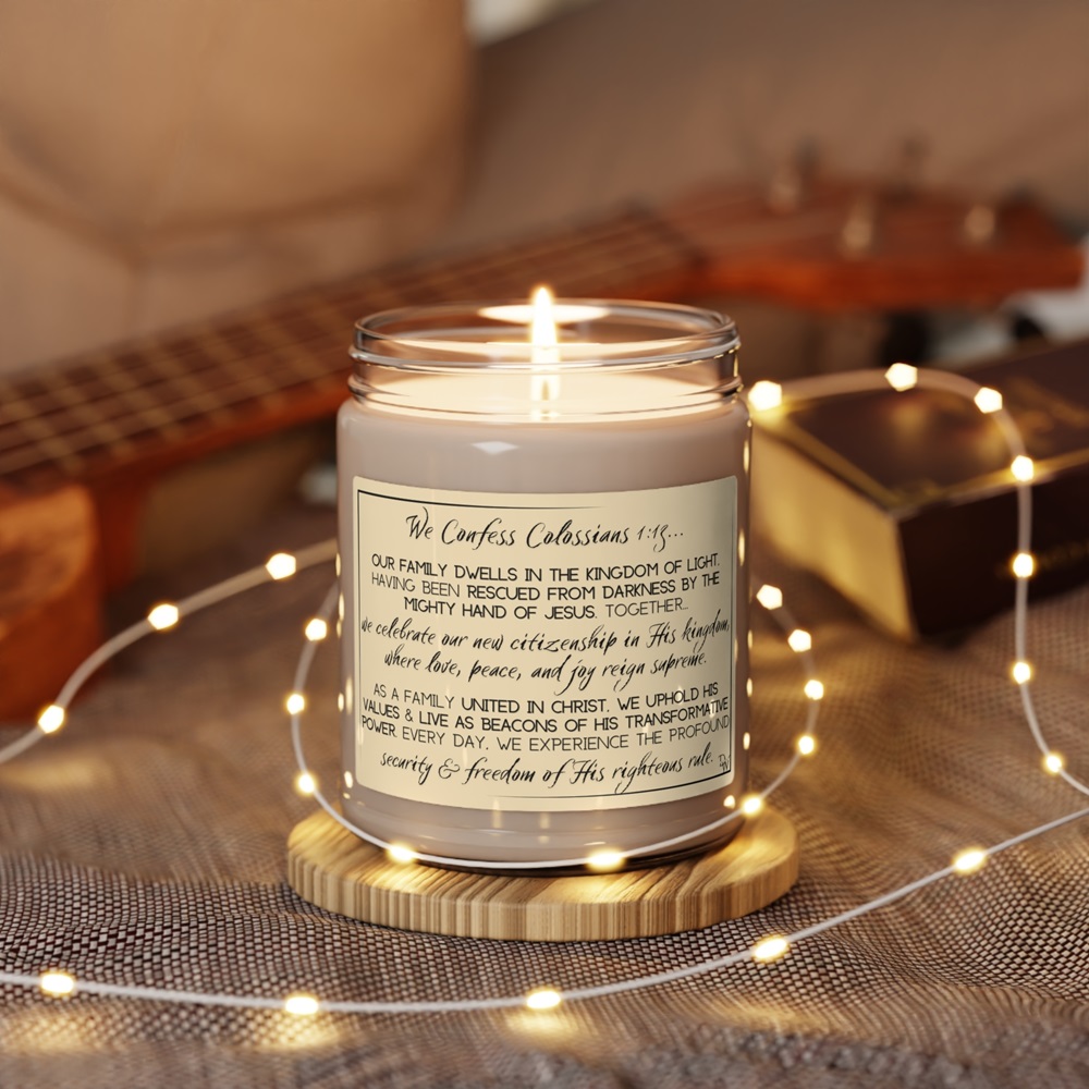 luxury bible verse candles