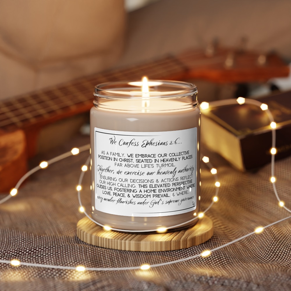 candles with scriptures