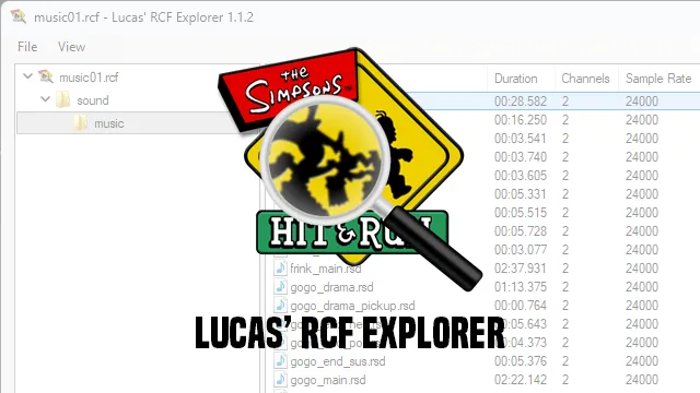 Banner image for Lucas' RCF Explorer