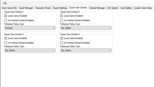 The `Super Cam Central` tab.