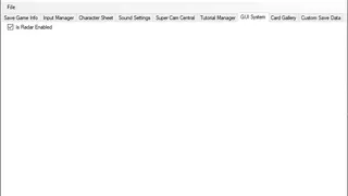 The `GUI System` tab.