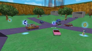 A large set of traffic.