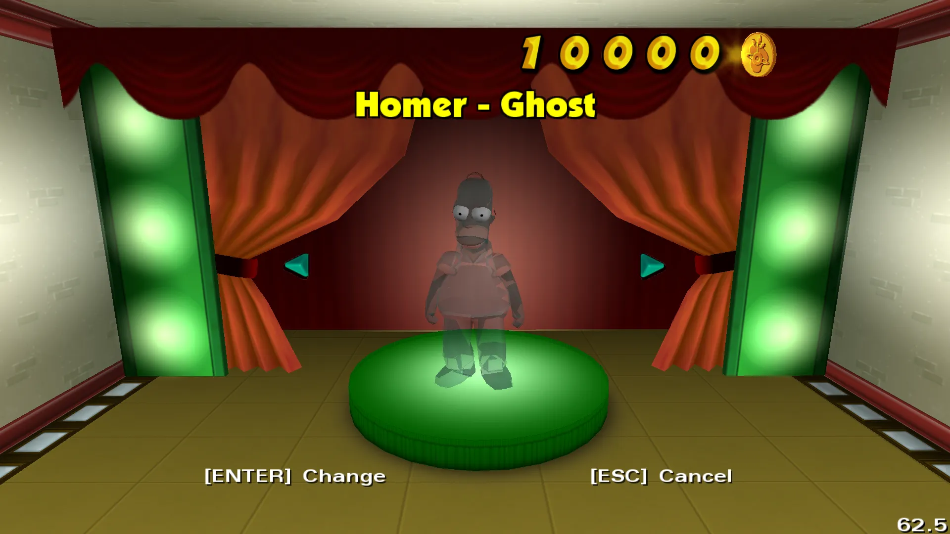 Homer is a ghost.