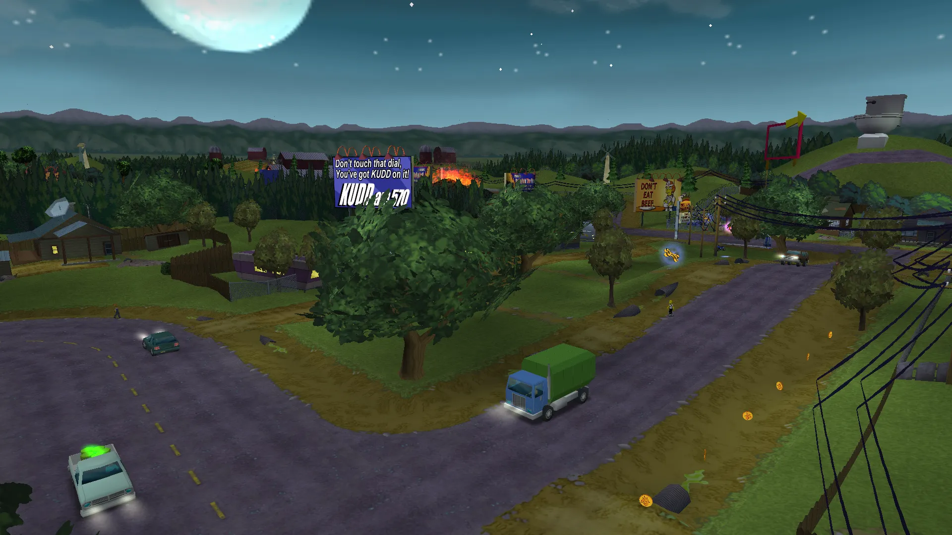 Another view of the trailer park.