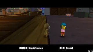 A Milhouse talking to a ghostly Lisa.