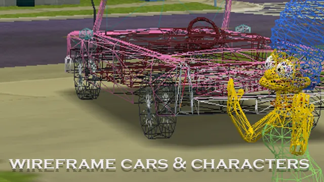 Banner image for Wireframe Cars & Characters