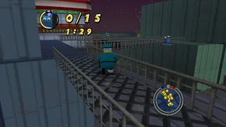 Wiggum sneaking around the Sea Spanker.