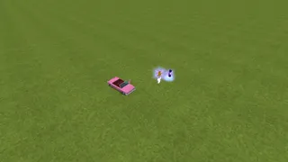 An overhead shot of the map