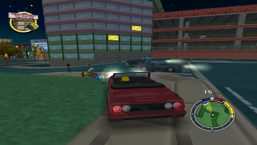 Running over Duffman