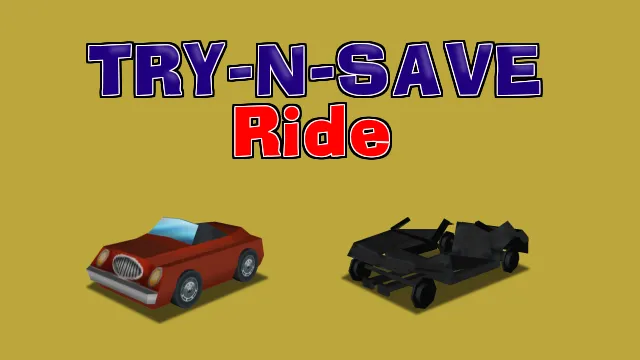Banner image for Try-N-Save Ride