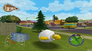 Homer Ball being a nuisance