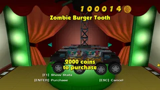 Zombie Burger Tooth in the Shop