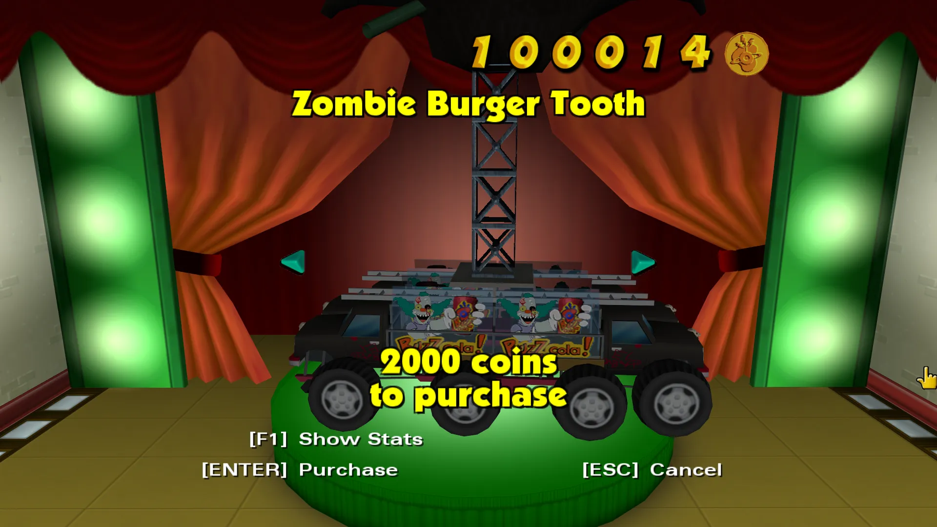 Zombie Burger Tooth in the Shop