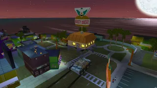 View of the Krusty Burger Tooth