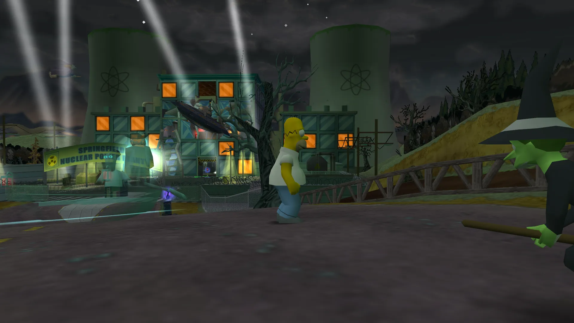 Leaking Power Plant towers