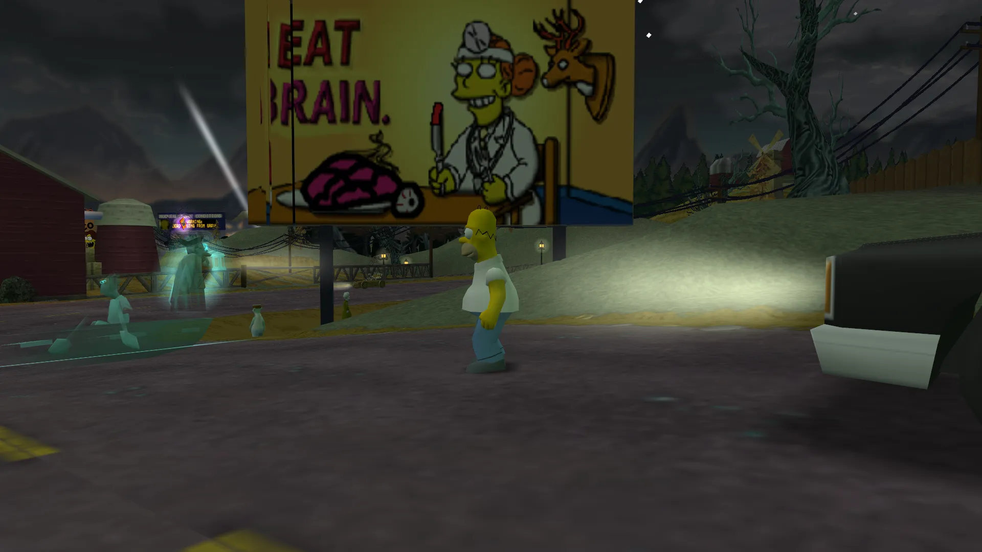 "Don't Eat Deer. Eat Brain!"