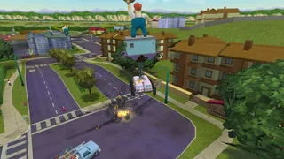 Lard Tooth having just blown up a school bus in near the Casa Nova.