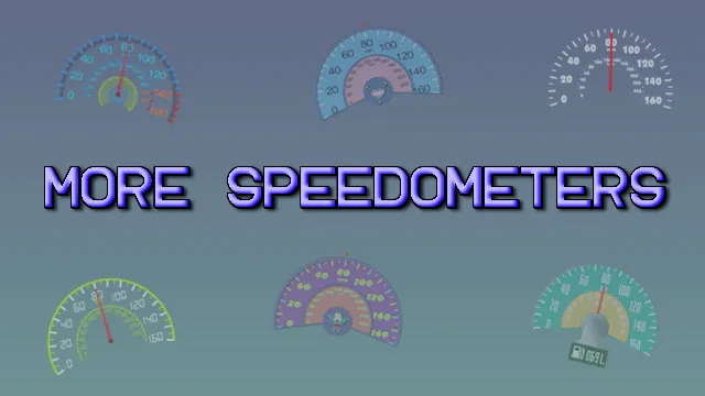 Banner image for More Speedometers