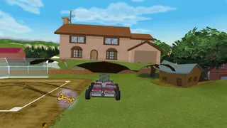 A view of the Traveling House.