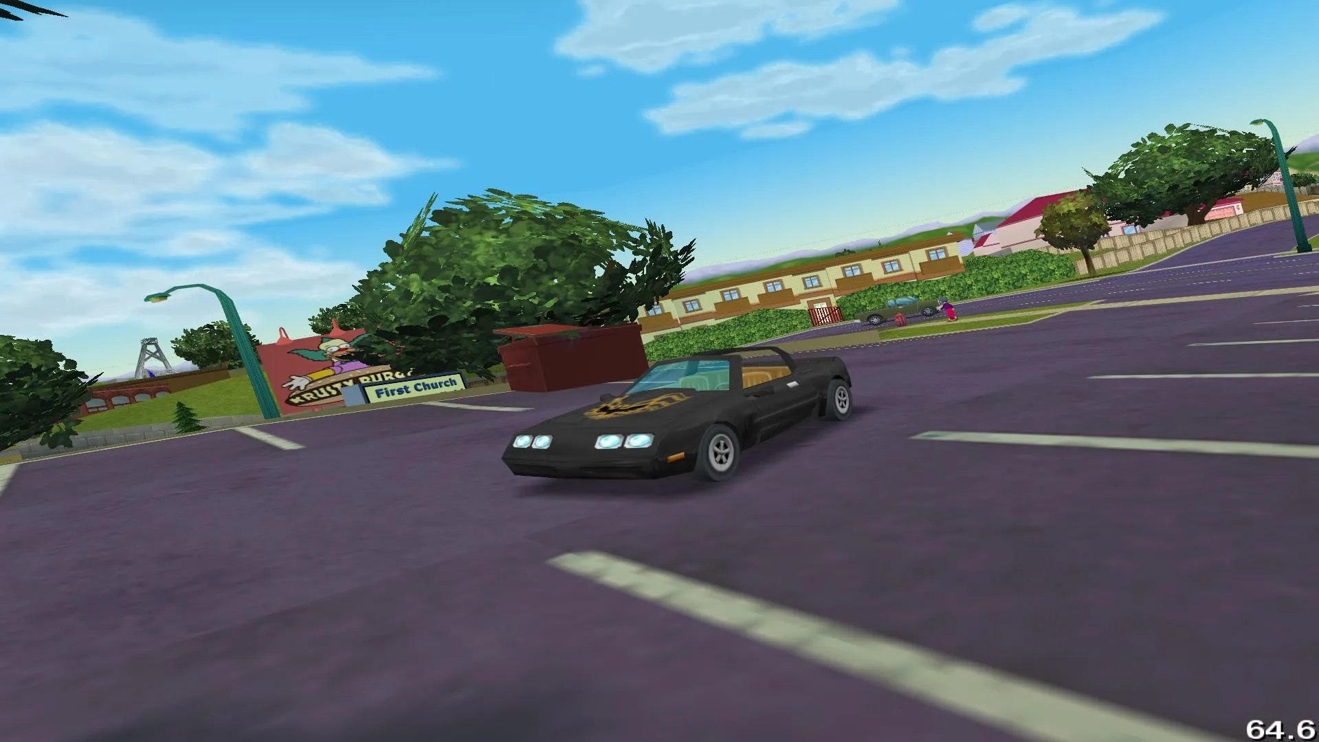 the front of the car