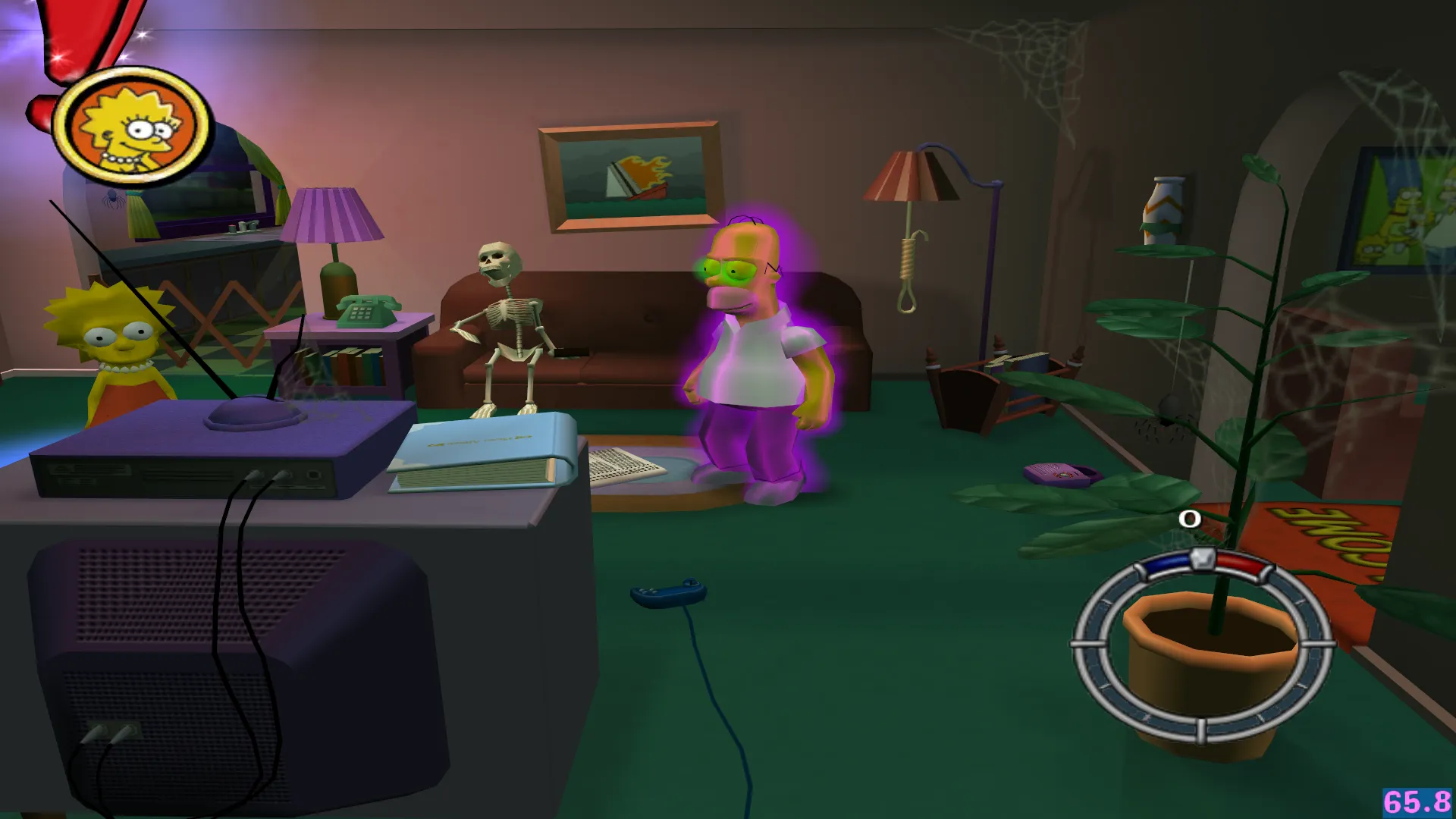 Homer's clone existing (level 7)