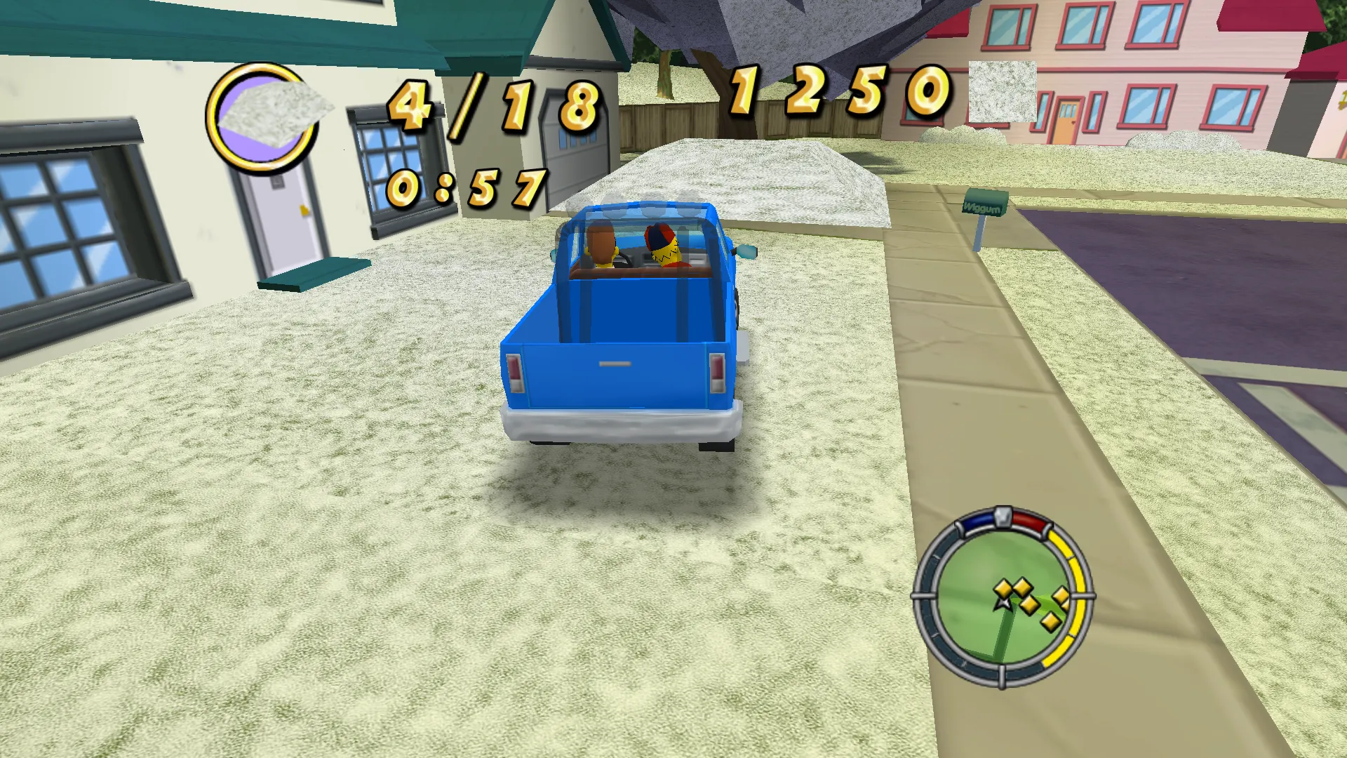 Homer Plowing With Flanders