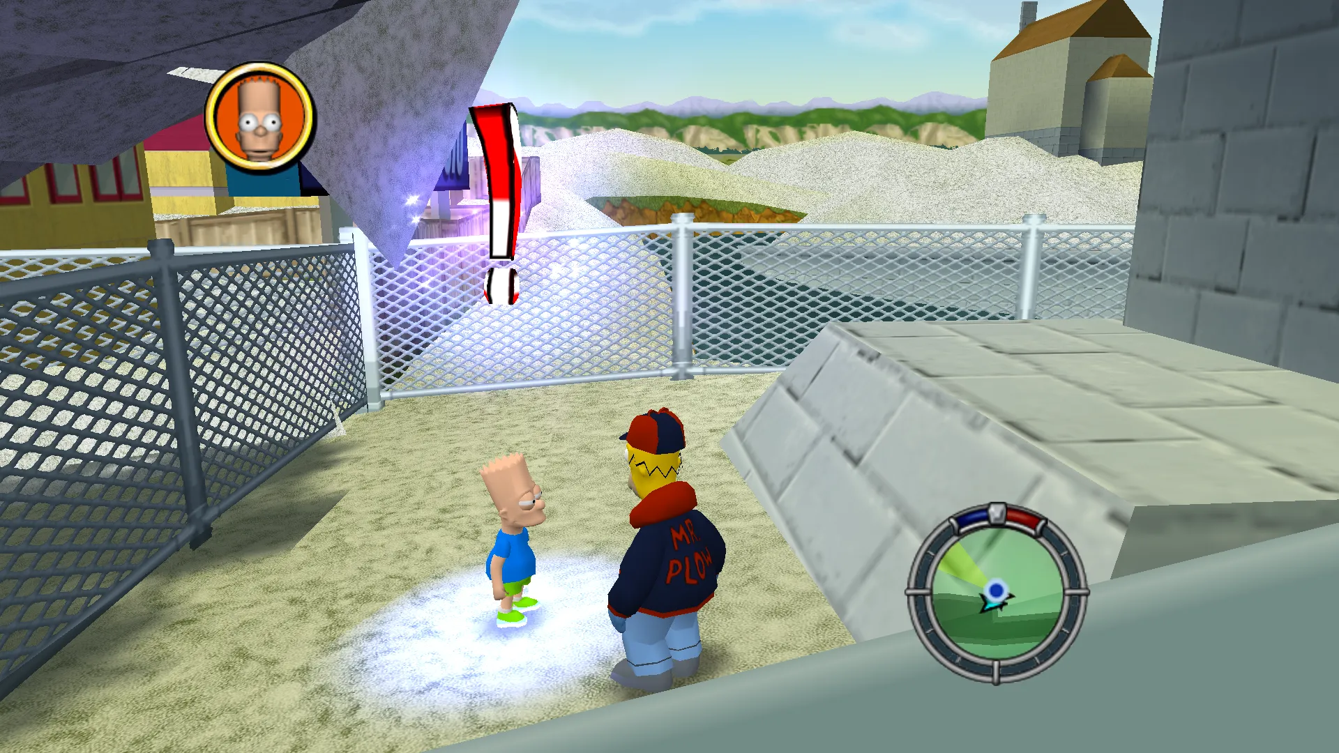 Homer Talking To Pierre