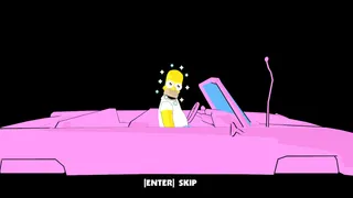 A cinematic from a mission