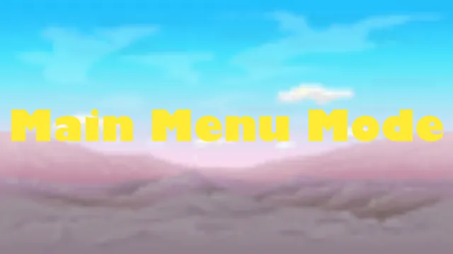 Banner image for Main Menu Mode
