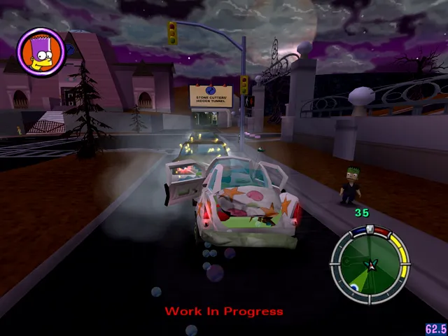 krusty driving again