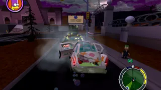 krusty driving again