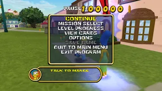 Screenshot of the font used in the game.