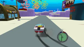 SpongeBob at Bottom Feeder Lane