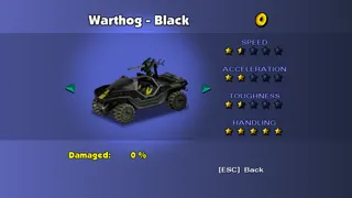 Phonebooth screenshot showing Warthog - Black