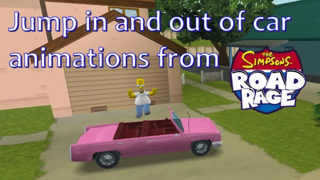 Banner image for Road Rage jump in/out of car animations