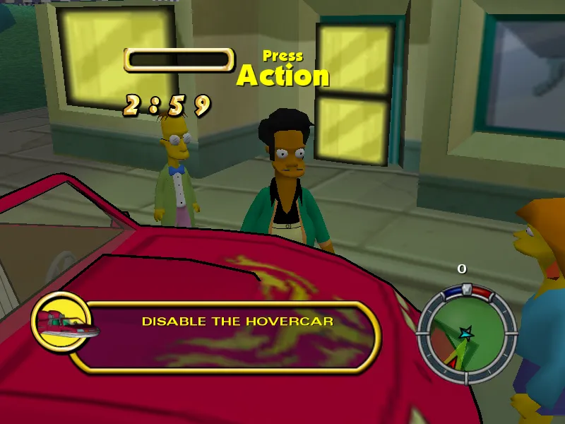 Apu with the Longhorn with the Kinky Frinky Mission Icon