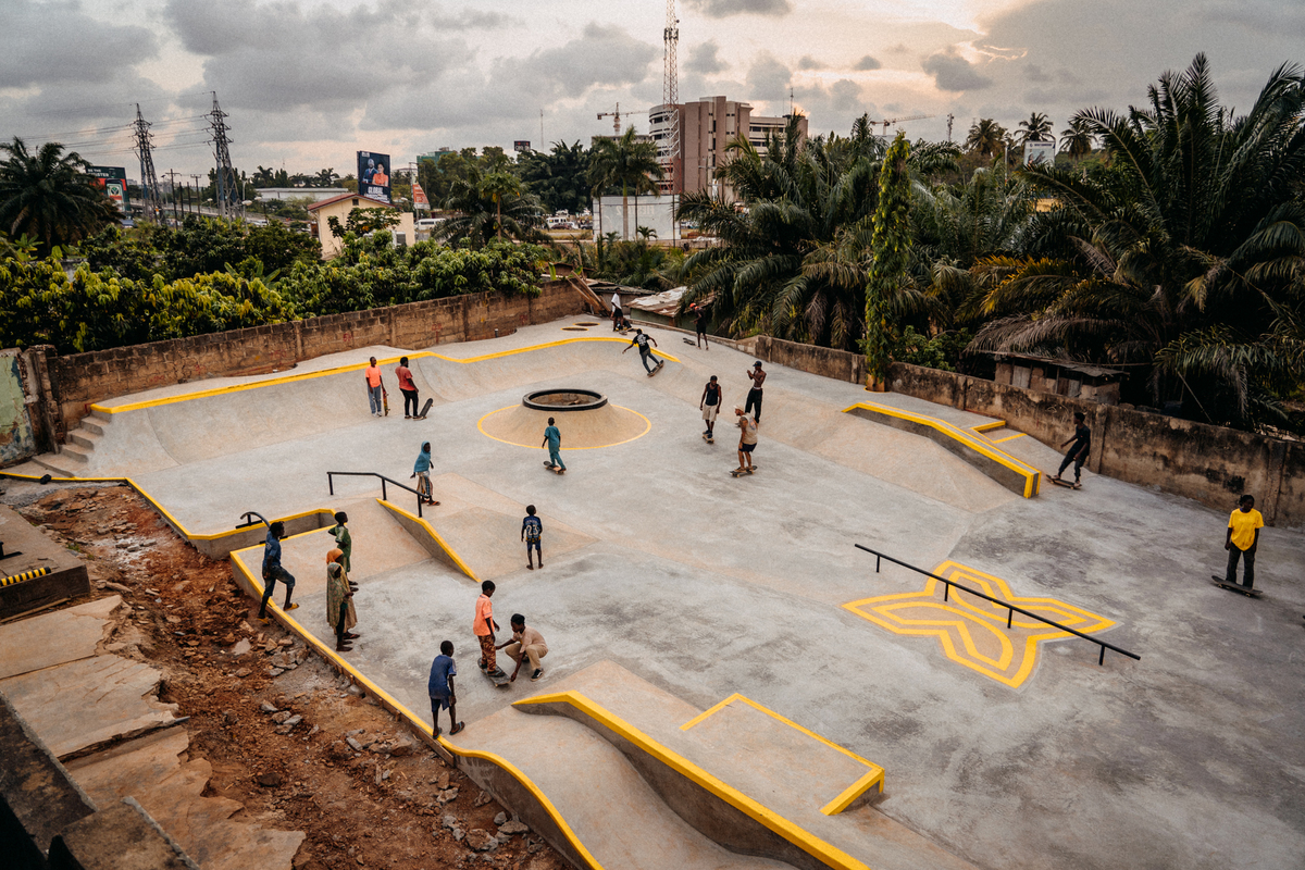 Daily Paper, Off-White and Surf Ghana’s Vision of Building Ghana’s First Skatepark Has Come To Life