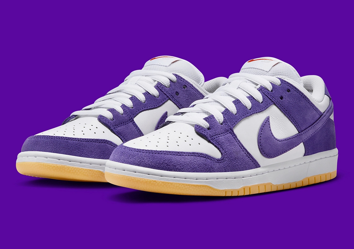 Purple Suede Power: Nike SB Dunk Unleashes Fresh Skater Vibes