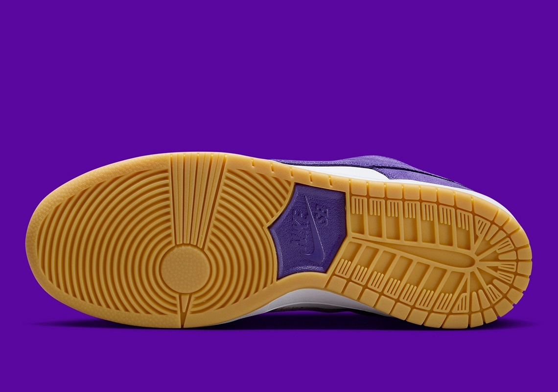 Purple Suede Power: Nike SB Dunk Unleashes Fresh Skater Vibes