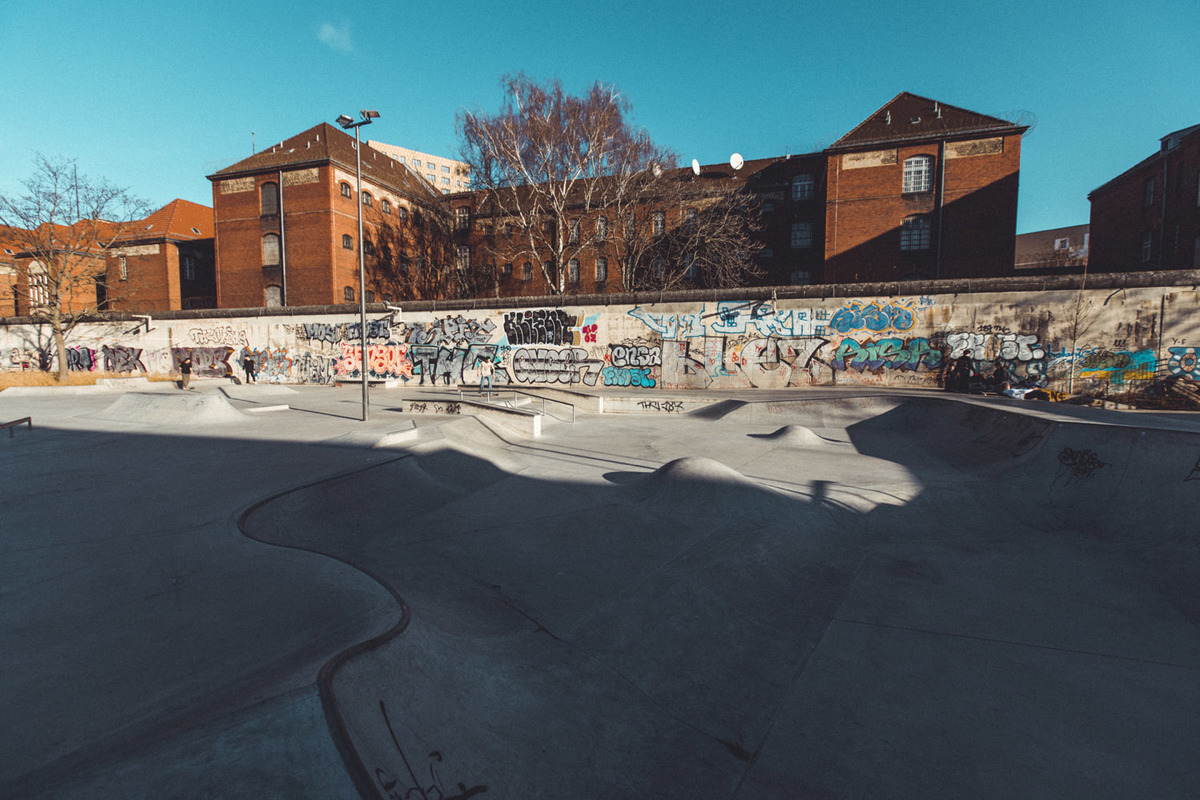 Skatepark Berlin Poststadion Germany Skateboarding Skater